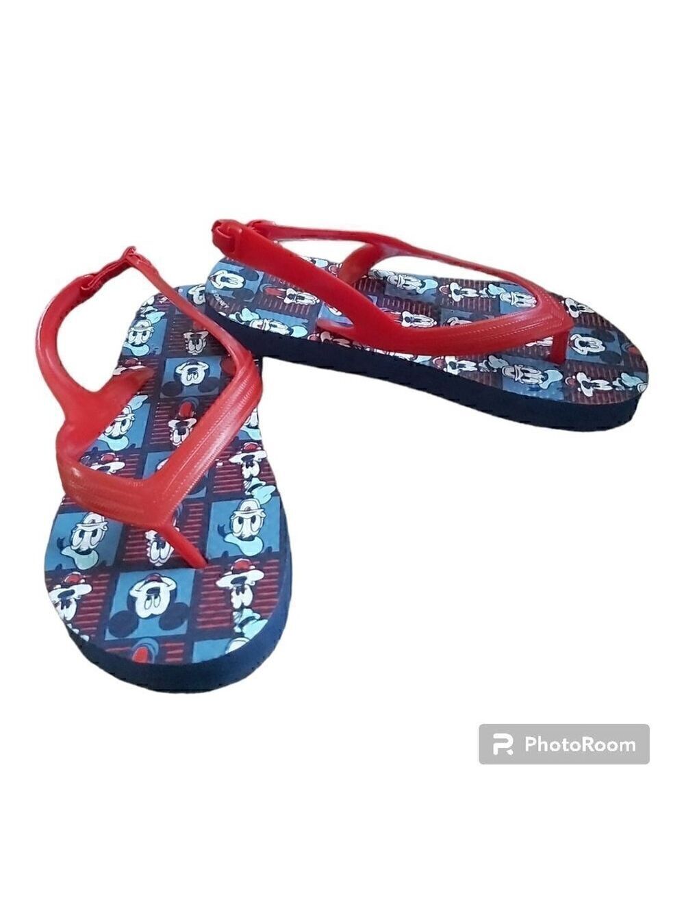 NWOT Toddler Disney Mickey Mouse, Donald Duck & Goofy Sandals - Size 11